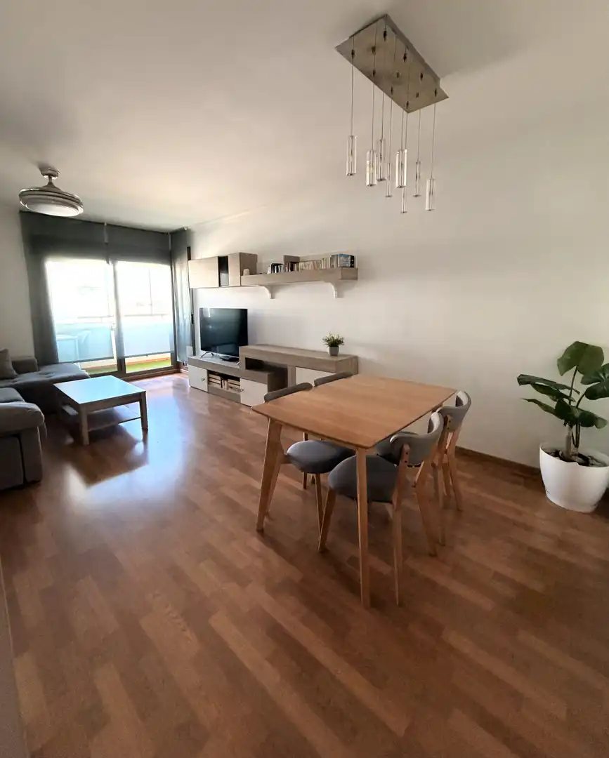 Flat for sale in Calle Lili Alvarez, 6, Martín Carpena - Torre del Río Living room of Flat for sale in Málaga Capital with Air Conditioner, Terrace and Swimming Pool