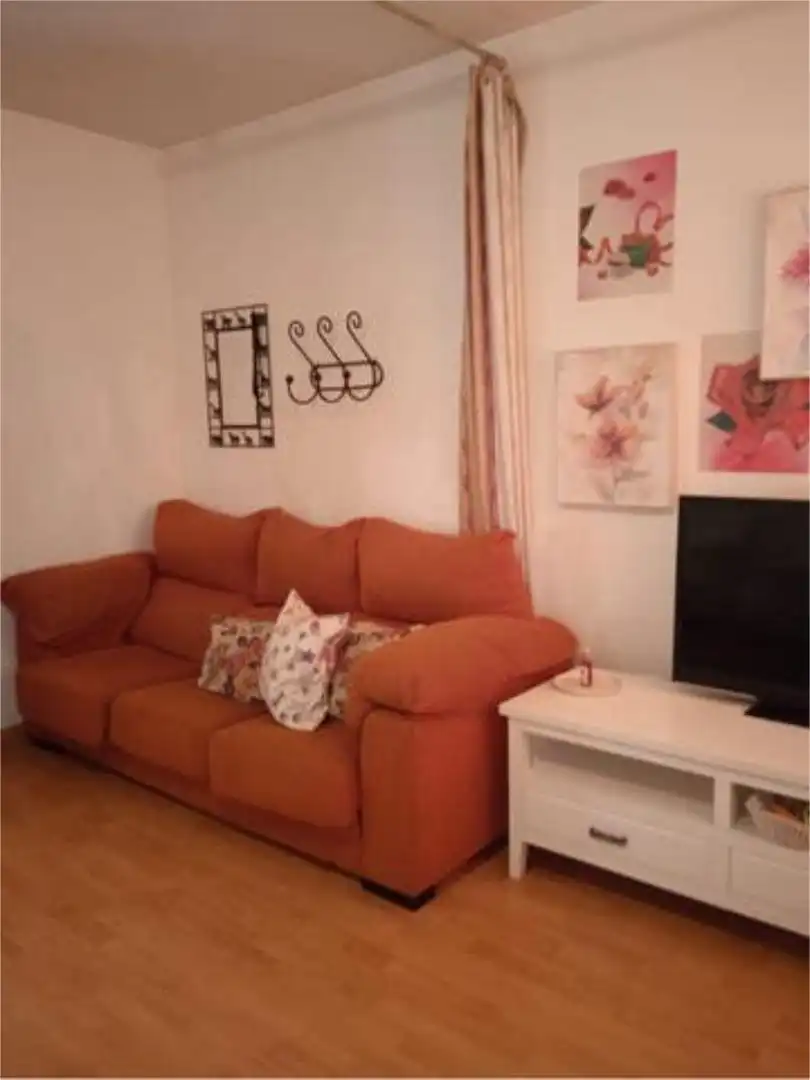 Sala d'estar de Apartament de lloguer en Sierra Nevada amb Calefacció, Terrassa i Piscina