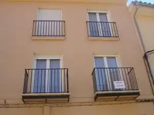 Terraza de Casa adosada de alquiler en Villafranca del Cid / Vilafranca con Calefacción, Amueblado y Balcón