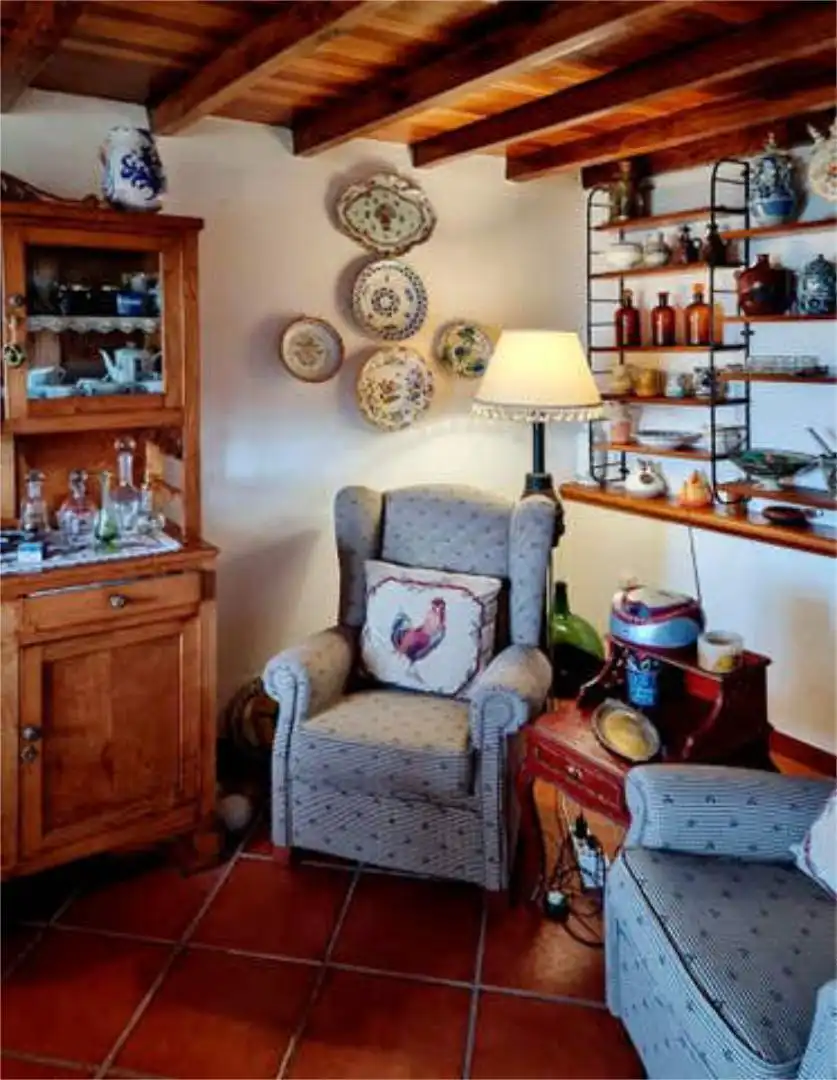 Sala d'estar de Casa o xalet en venda en Ortigueira amb Jardí privat i Terrassa