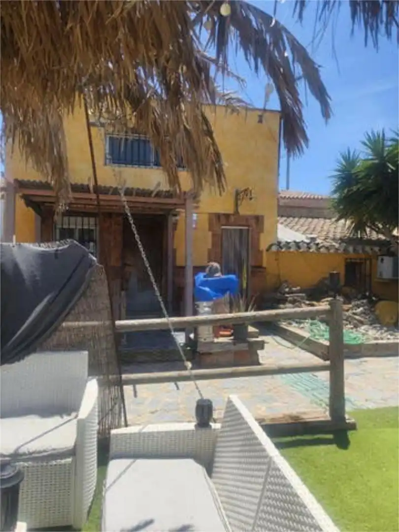 Außenansicht von Haus oder Chalet zur Miete in Lorca mit Privatgarten, Terrasse und Abstellraum