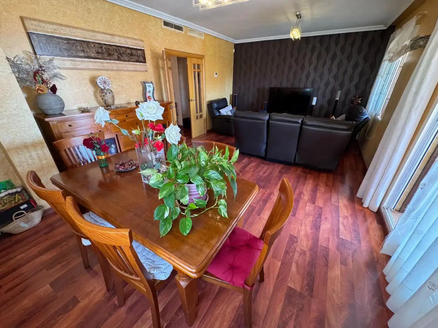Piso en venta en Calle Meridiano, 14, Aguas Nuevas Sala de estar de Piso en venta en Torrevieja con Aire acondicionado, Terraza y Piscina