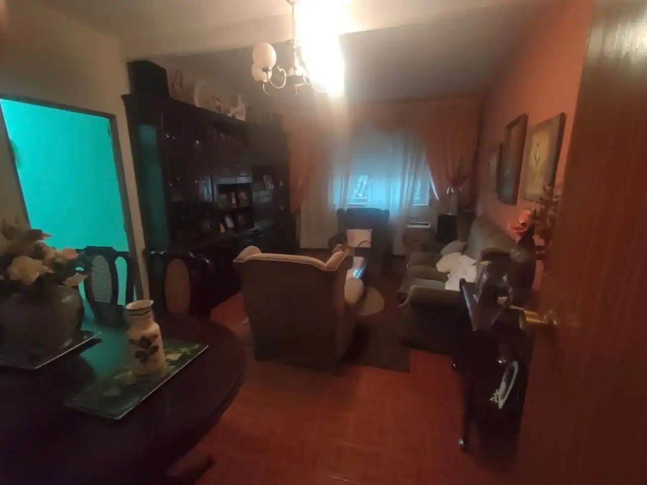 Living room of Flat for sale in Zamora Capital   with Heating, Terrace and Furnished