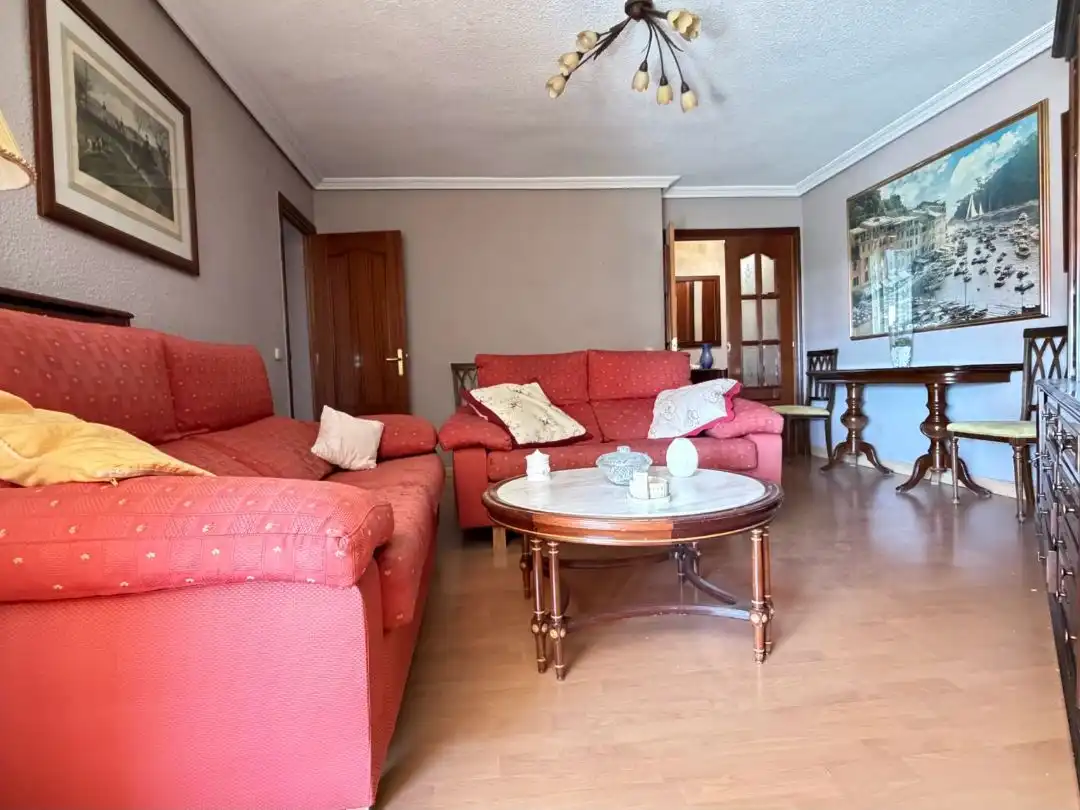 Flat for sale in Avenida de Betanzos, 81, Peñagrande Living room of Flat for sale in Madrid with Air Conditioner, Heating and Terrace