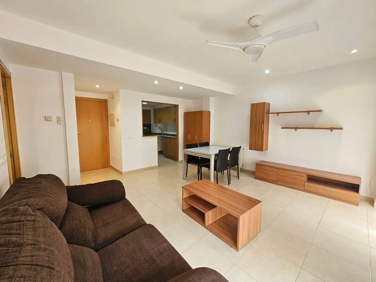 Flat for rent in Carrer de Galió, 16, Centre Living room of Flat for rent in Reus with Heating, Terrace and Furnished