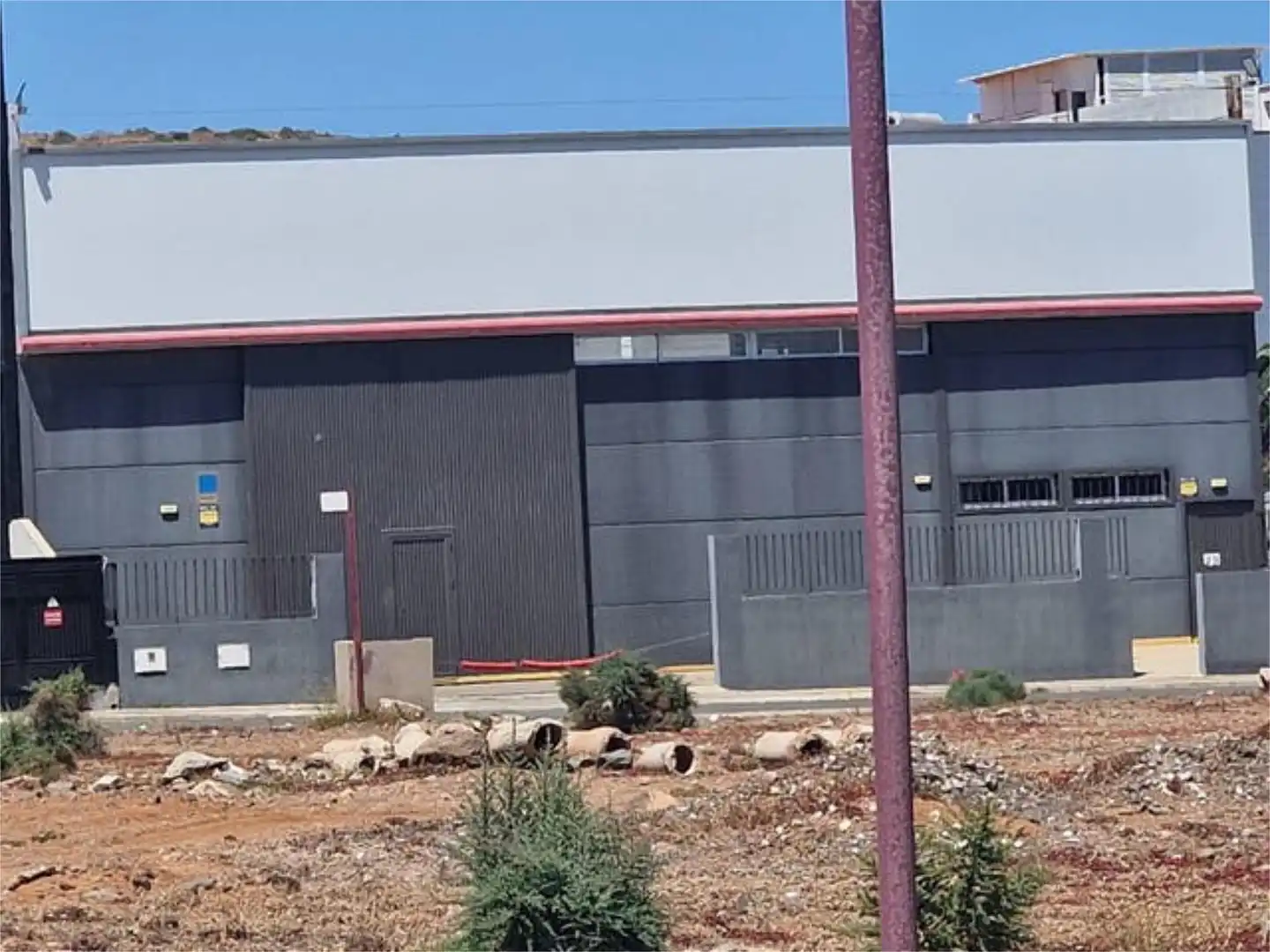 Vista exterior de Nau industrial de lloguer en Santa Lucía de Tirajana