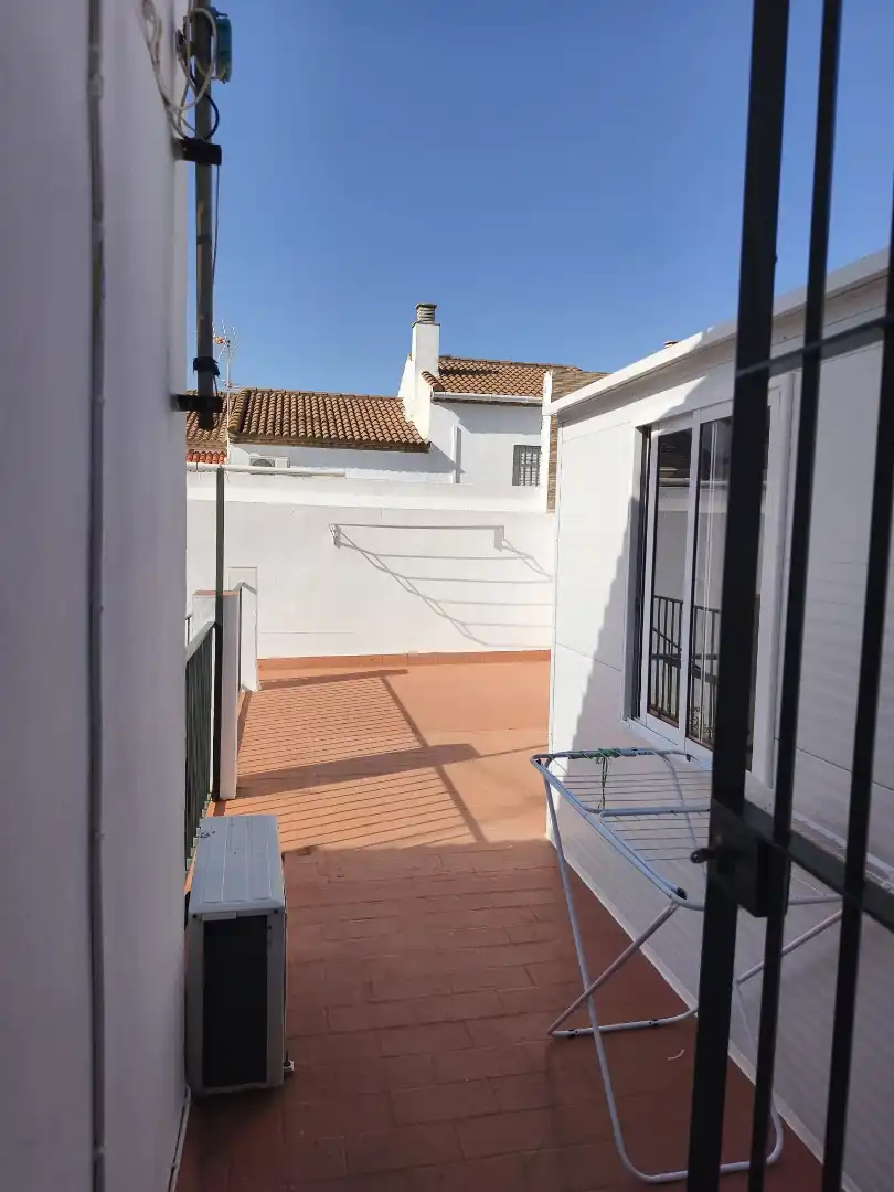Terraza de Casa adosada en venta en Mairena del Alcor con Aire acondicionado