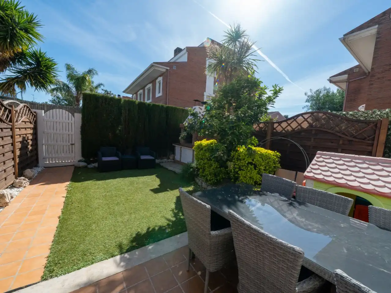 Casa adosada en venda a Carrer d'Eladi Homs, 4, Regueral - Prat d'en Forés Jardí de Casa adosada en venda en Cambrils amb Aire condicionat, Calefacció i Jardí privat