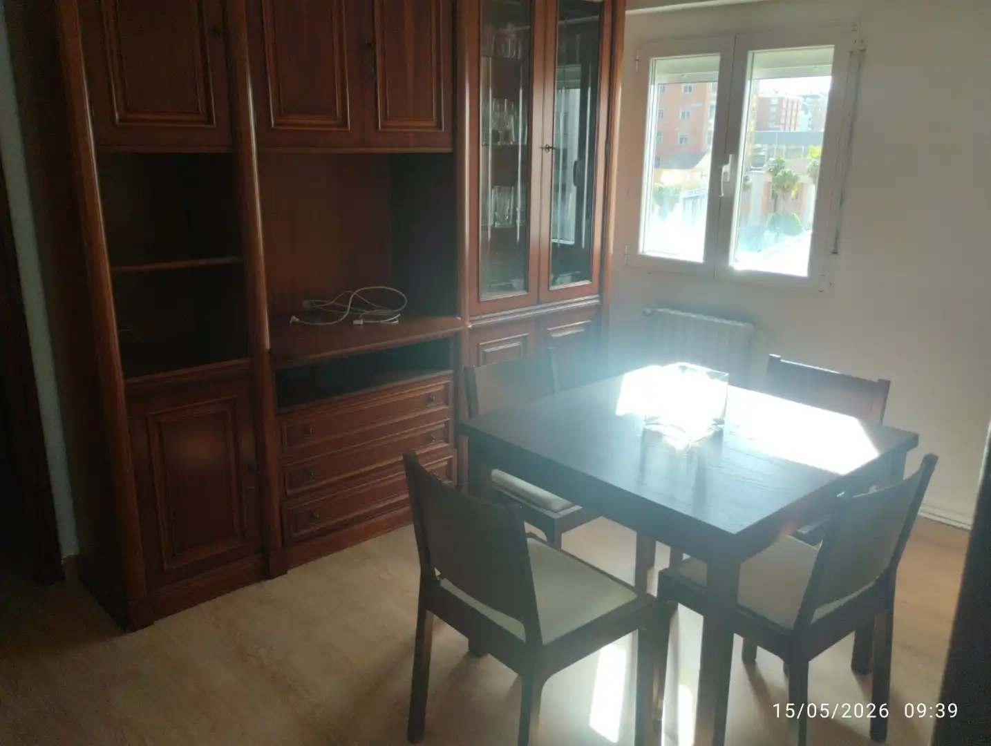 Piso de alquiler en Calle de la Pelota, 4, San Pablo - San Nicolás Comedor de Piso de alquiler en Valladolid con Calefacción, Parquet y Terraza