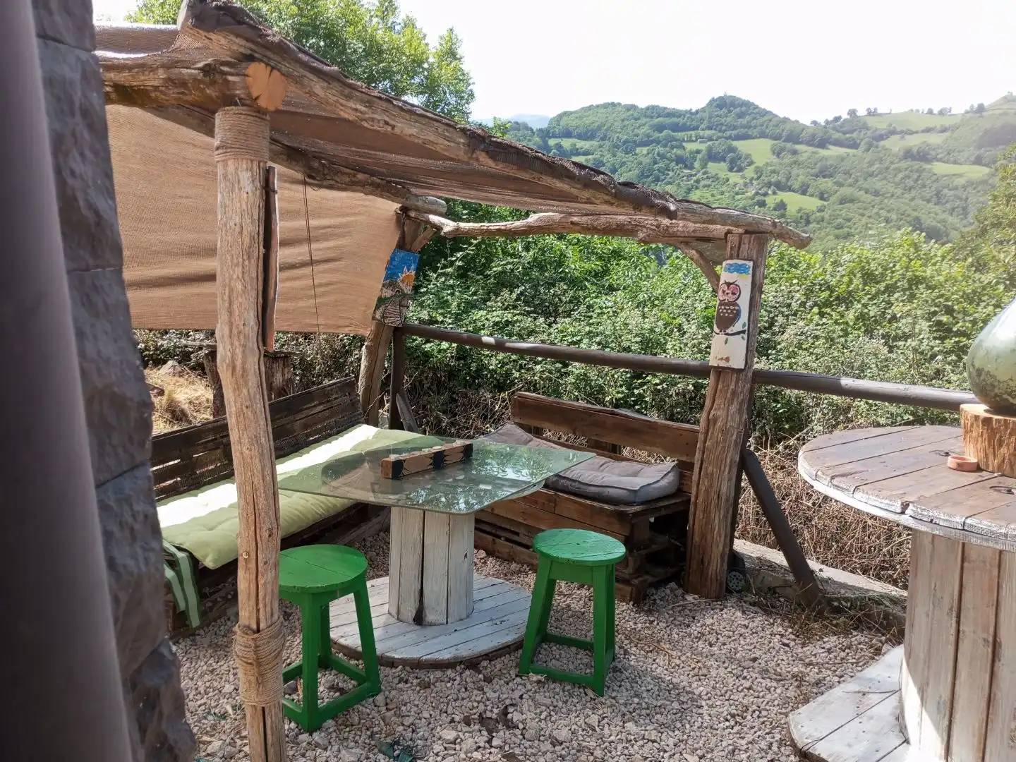 Country house zum Verkauf in Carretera a Cenera, 5, Santa Marina - Polígono Terrasse von Country house zum Verkauf in Mieres (Asturias) mit Heizung, Parkett und Möbliert