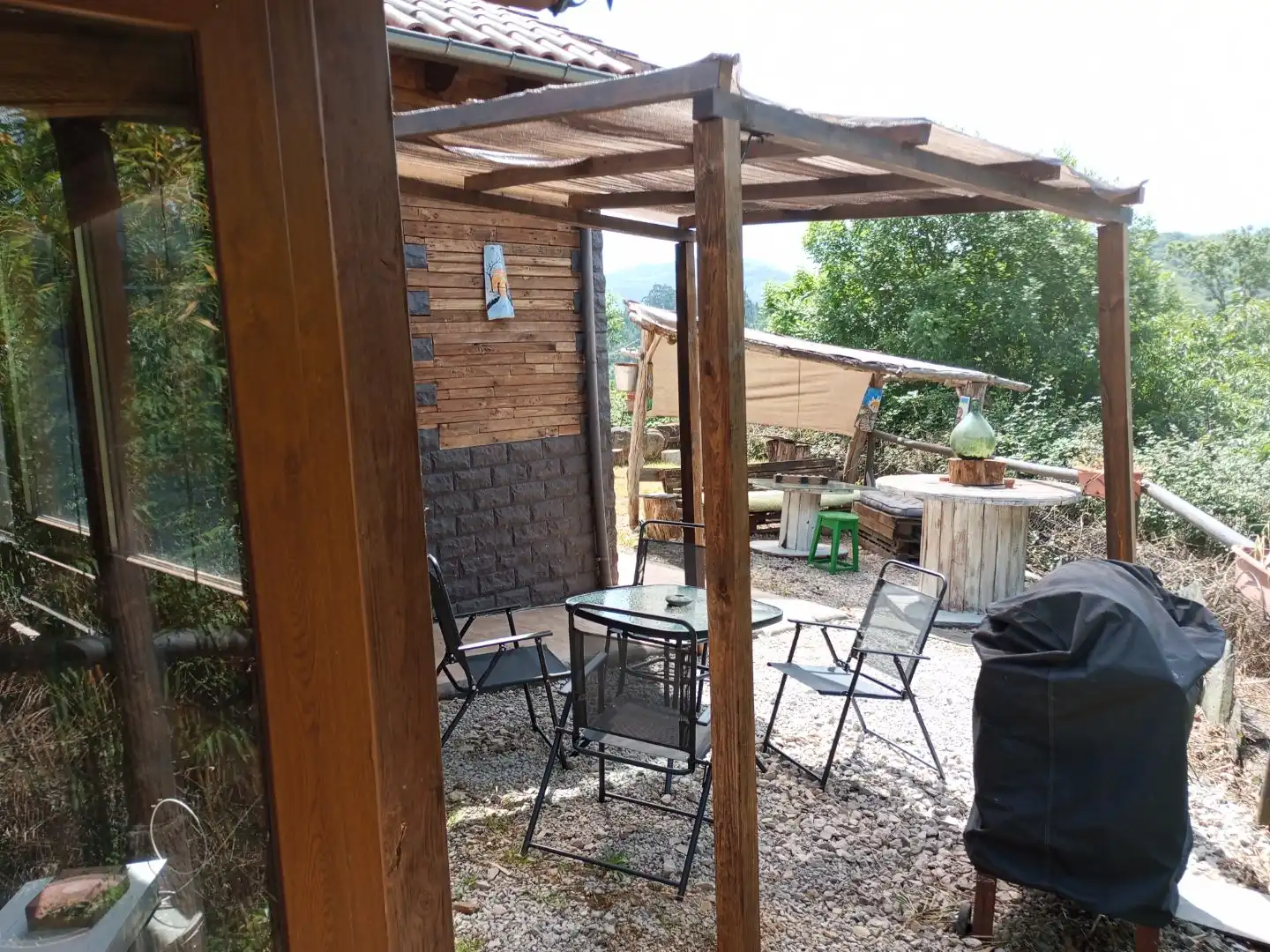 Country house zum Verkauf in Carretera a Cenera, 5, Santa Marina - Polígono Terrasse von Country house zum Verkauf in Mieres (Asturias) mit Heizung, Parkett und Möbliert