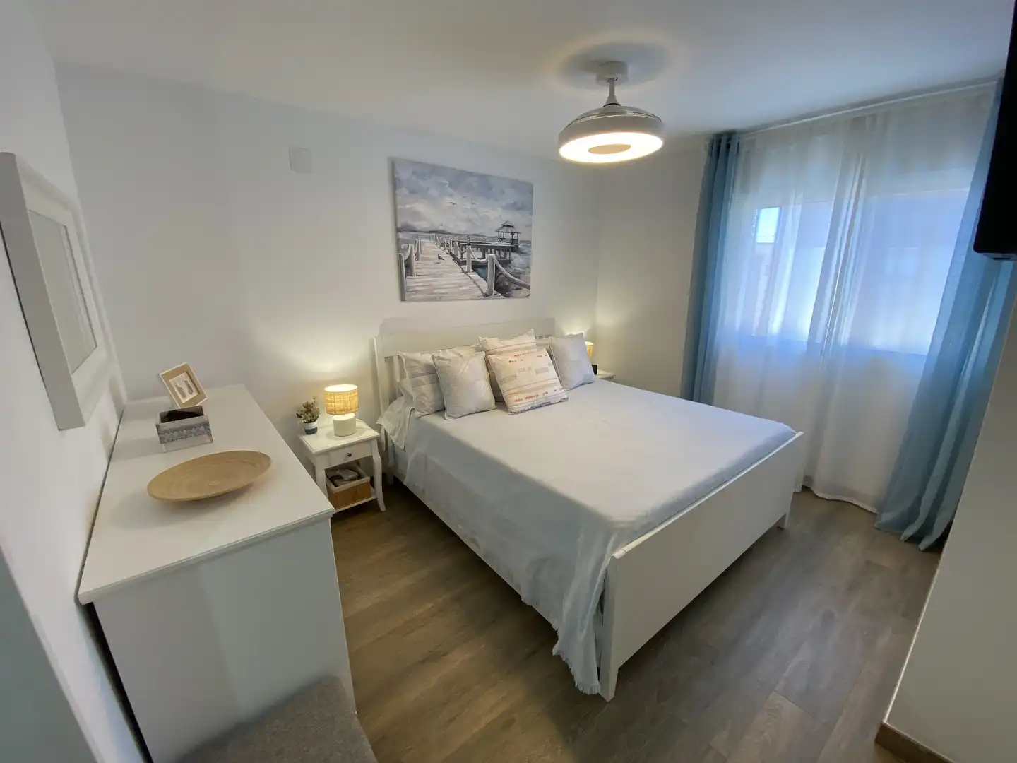 Attic for sale in Avinguda de la Cossetània, 26, L'Estany Bedroom of Attic for sale in Calafell with Air Conditioner, Terrace and Swimming Pool