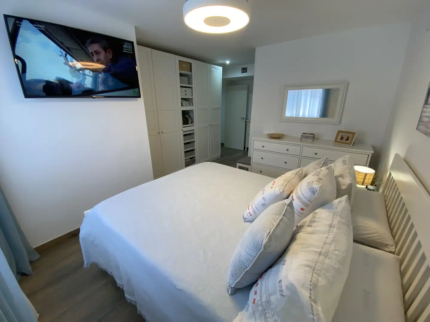 Attic for sale in Avinguda de la Cossetània, 26, L'Estany Bedroom of Attic for sale in Calafell with Air Conditioner, Terrace and Swimming Pool