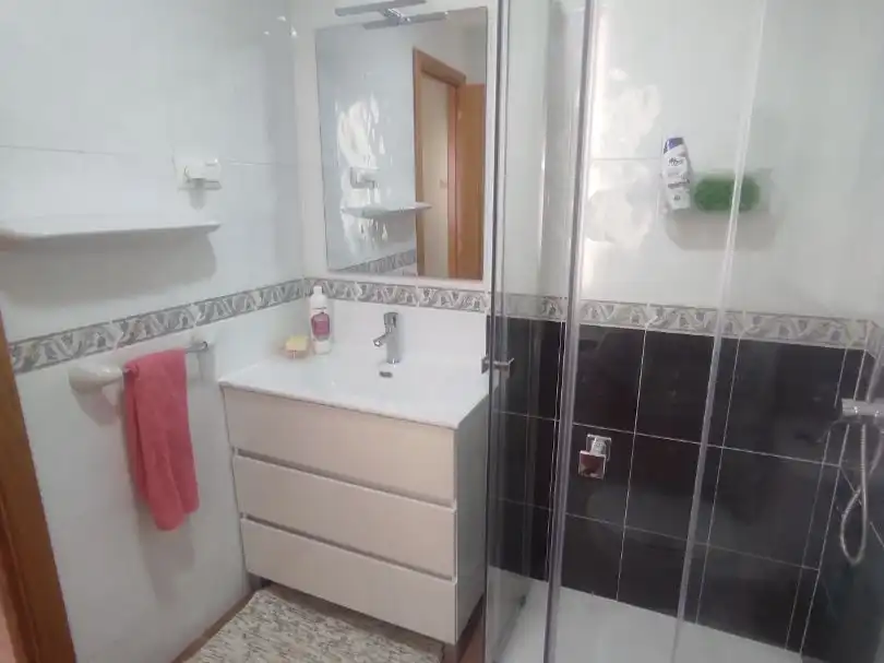 Flat for rent in Calle Sánchez Fortún, 2, Casco Antiguo Bathroom of Flat for rent in Águilas with Air Conditioner, Heating and Terrace
