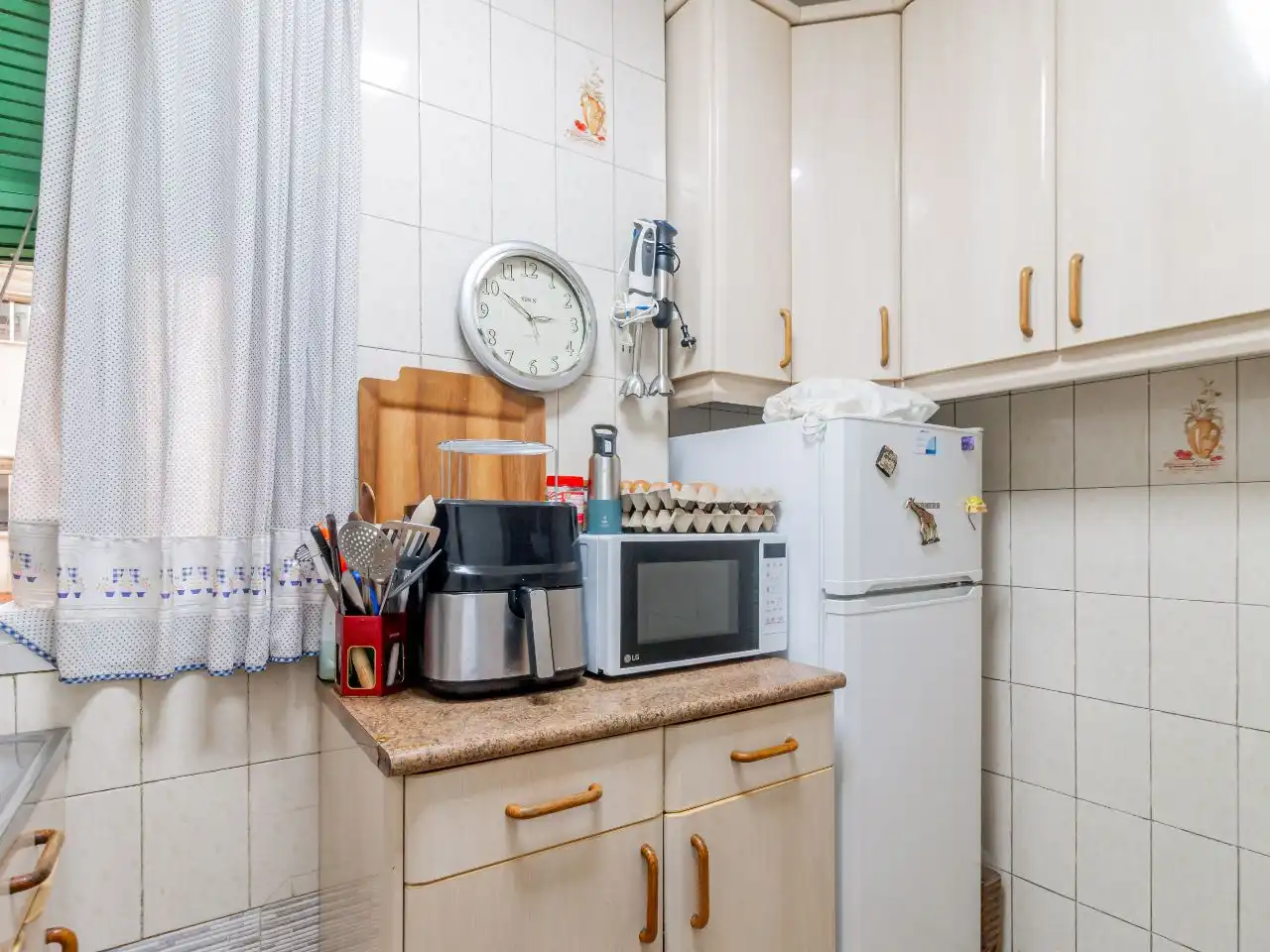 Kitchen of Flat for sale in  Madrid Capital  with Terrace