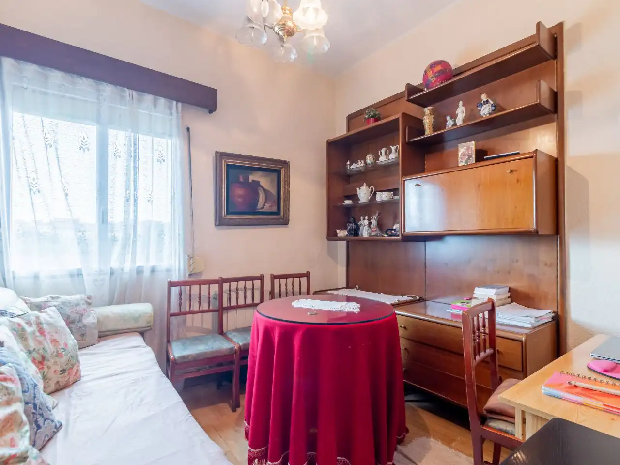 Dining room of Flat for sale in  Madrid Capital  with Terrace