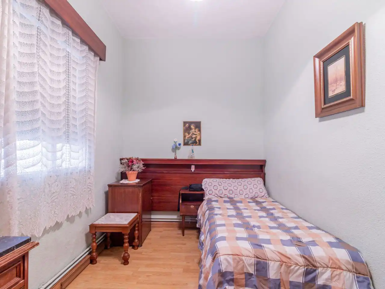 Bedroom of Flat for sale in  Madrid Capital  with Terrace