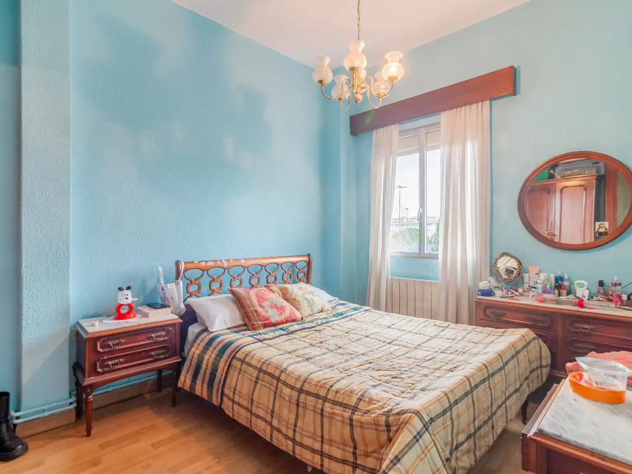 Bedroom of Flat for sale in  Madrid Capital  with Terrace