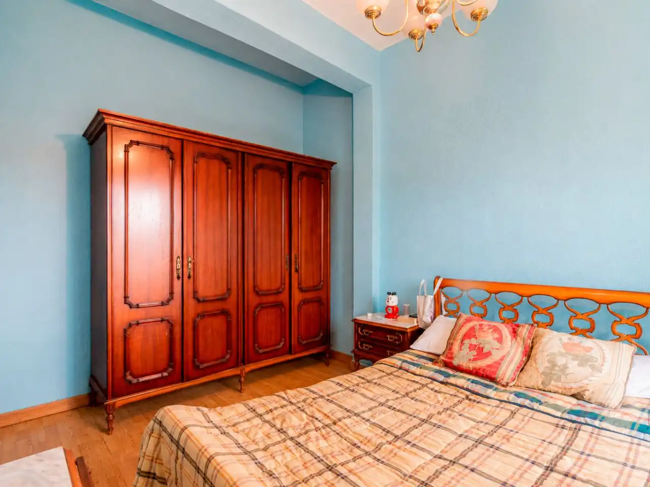 Bedroom of Flat for sale in  Madrid Capital  with Terrace