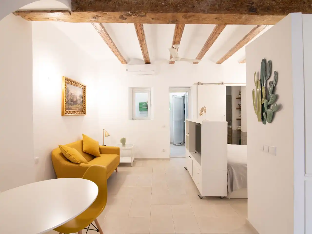 Wohnzimmer von Wohnung zum Verkauf in  Valencia Capital mit Klimaanlage