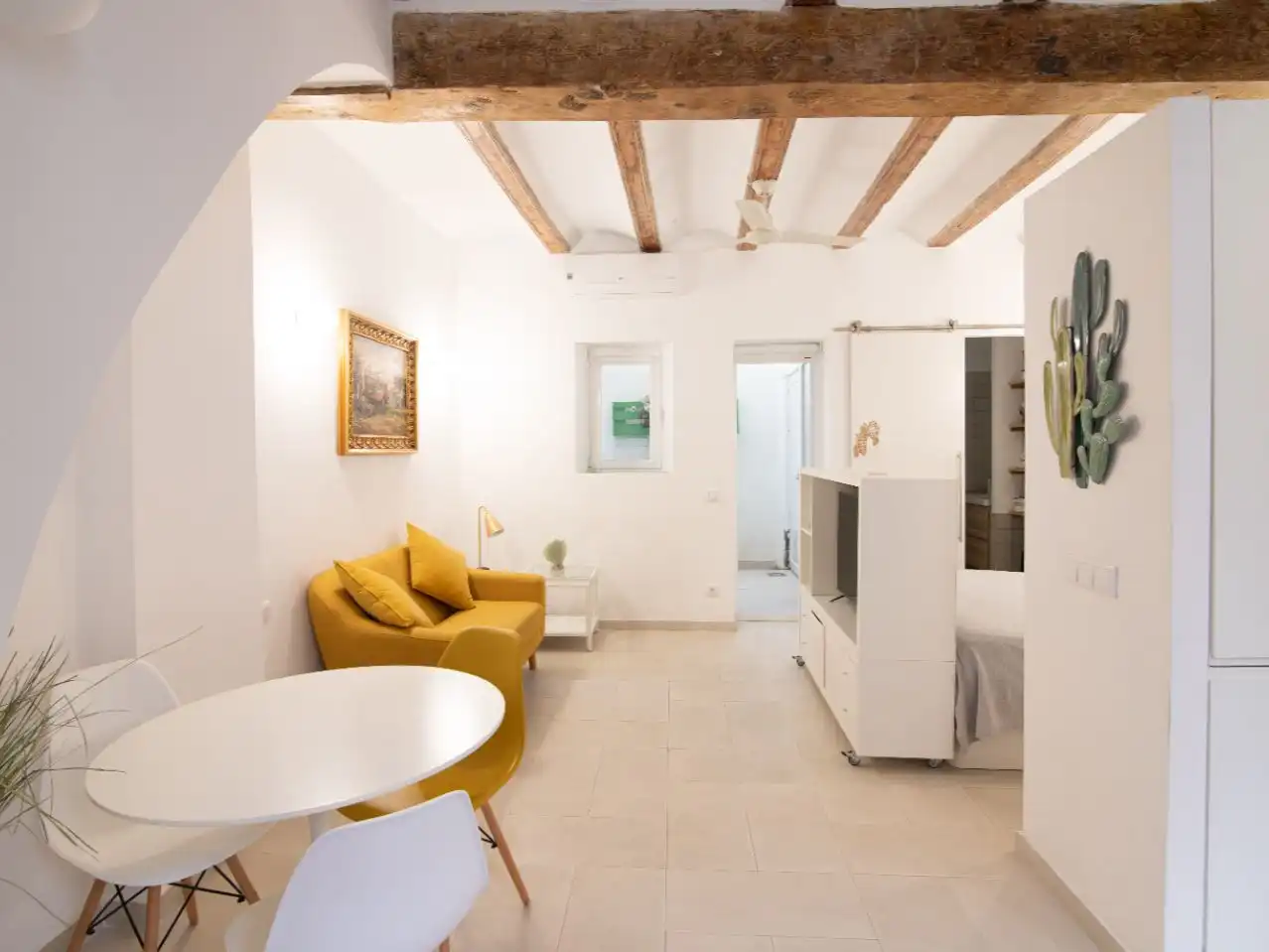 Wohnzimmer von Wohnung zum Verkauf in  Valencia Capital mit Klimaanlage