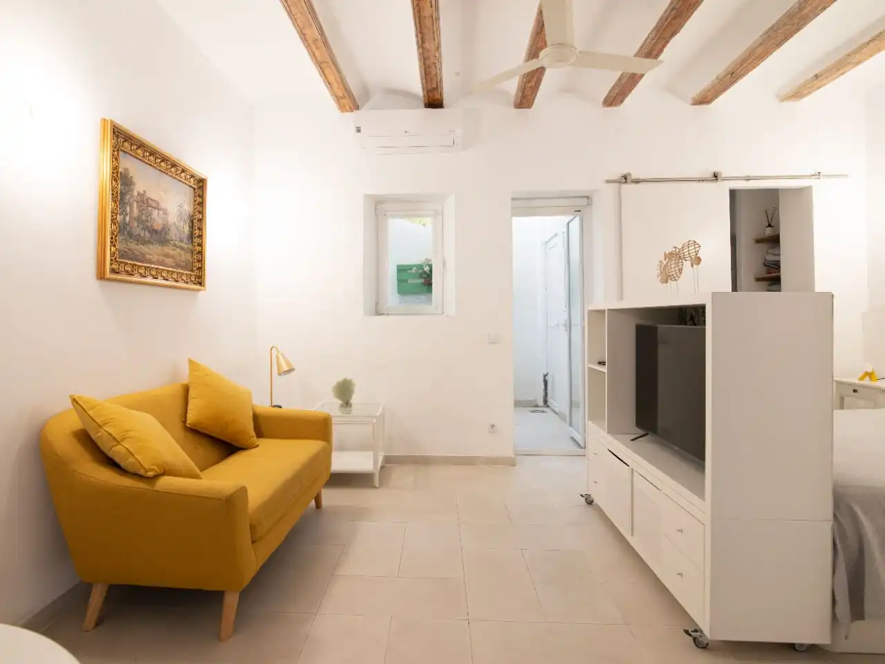 Wohnzimmer von Wohnung zum Verkauf in  Valencia Capital mit Klimaanlage