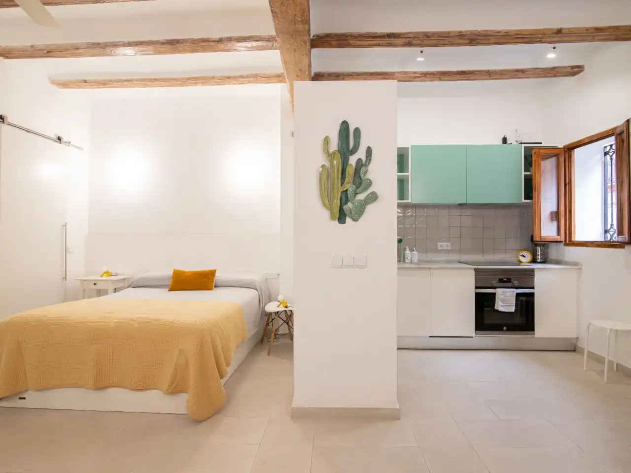 Schlafzimmer von Wohnung zum Verkauf in  Valencia Capital mit Klimaanlage