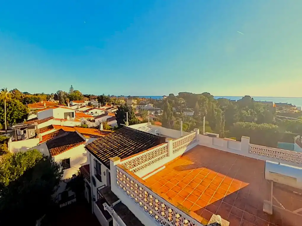 Exterior view of Detached homes for sale in Marbella  with Air Conditioner, Terrace and Balcony
