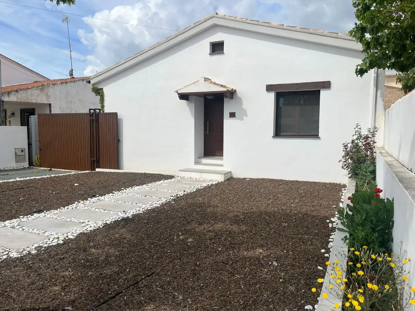 Vista exterior de Casa o chalet en venta en Viveros
