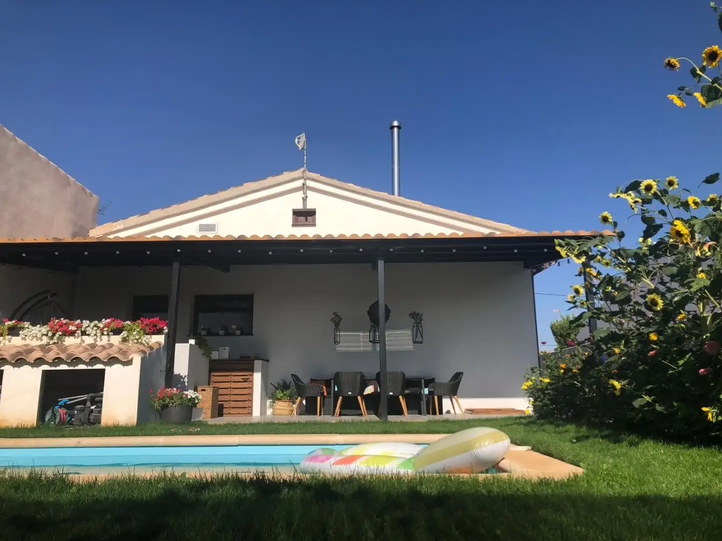 Jardín de Casa o chalet en venta en Viveros