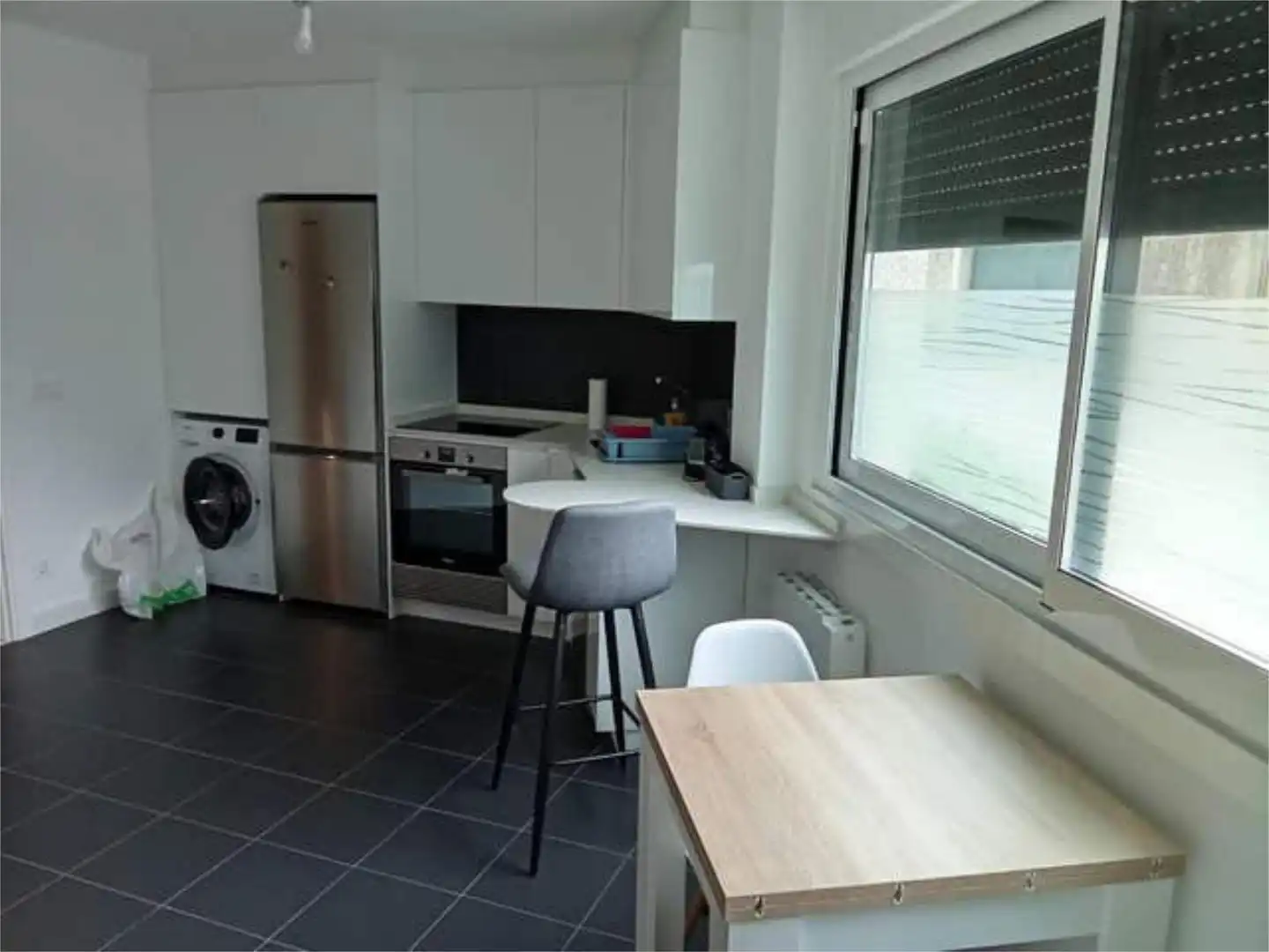 Kitchen of Apartments for rent in Boiro  with Heating and Furnished