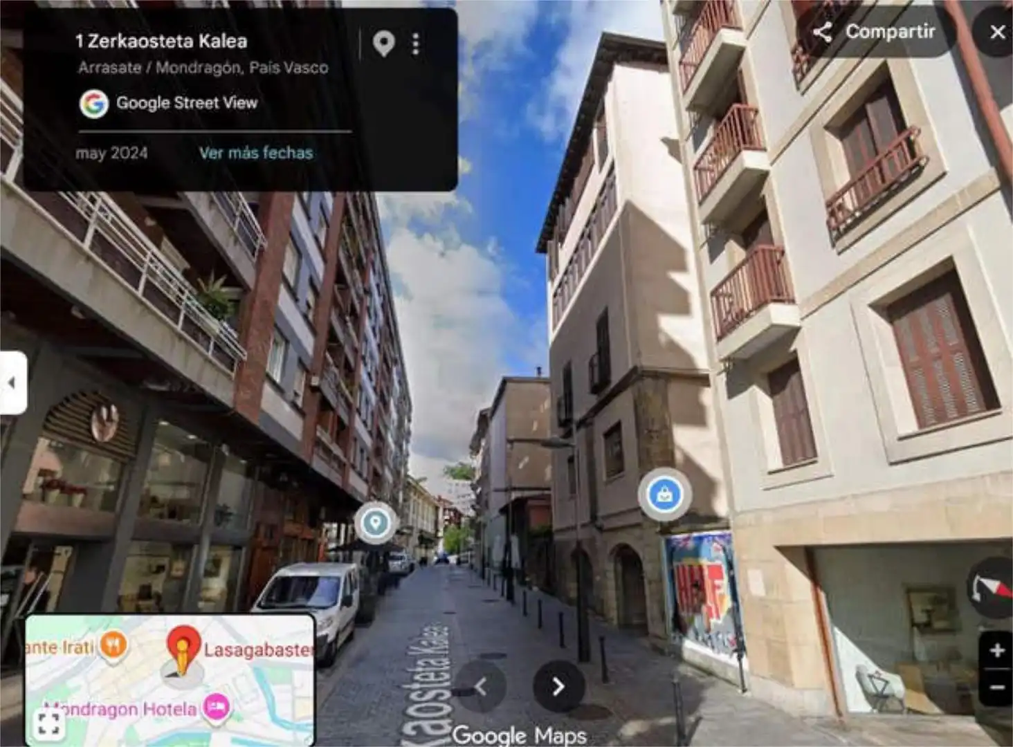 Exterior view of Flat for rent in Arrasate / Mondragón  with Heating, Terrace and Furnished