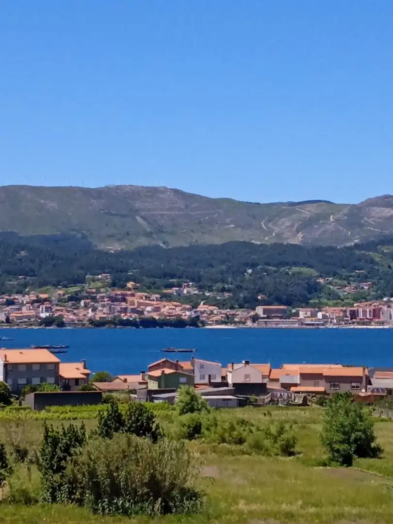 Exterior view of Flat for rent in Boiro  with Heating, Private garden and Terrace