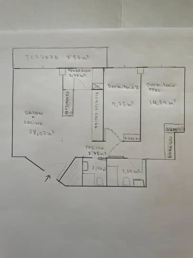 Flat for sale in Zarandoa Etorbidea, 3, Deusto Flat for sale in Bilbao with Terrace and Balcony