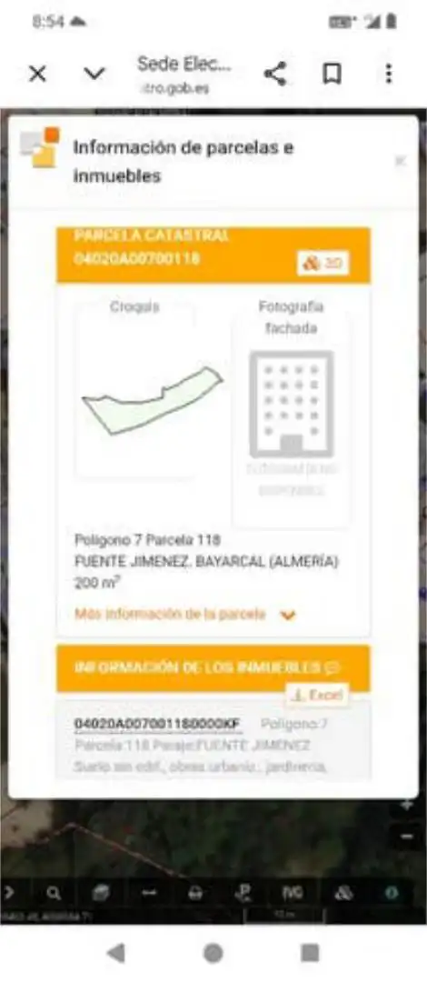 Parking de Casa o chalet en venta en Bayárcal
