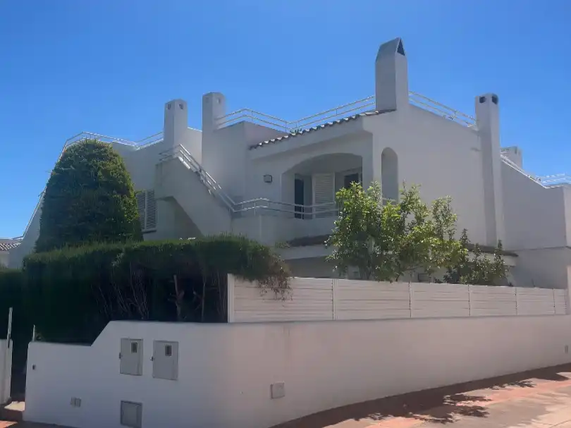 Exterior view of Flat for sale in Sant Pol de Mar  with Air Conditioner, Terrace and Swimming Pool