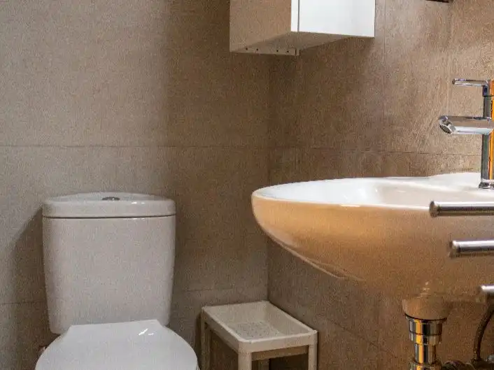 Wohnung zur Miete in Carrer Ximenez, 22, Hospital - Plaza del Real Badezimmer von Wohnung zur Miete in Castellón de la Plana / Castelló de la Plana mit Klimaanlage