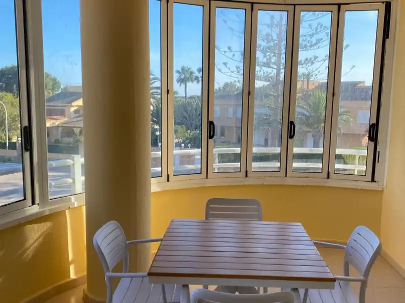 Flat for rent in Calle Concha Espina, 1, Campoamor Balcony of Flat for rent in Orihuela with Heating, Swimming Pool and Furnished
