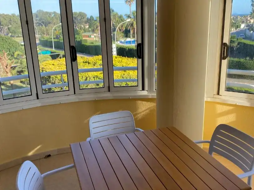 Flat for rent in Calle Concha Espina, 1, Campoamor Balcony of Flat for rent in Orihuela with Heating, Swimming Pool and Furnished
