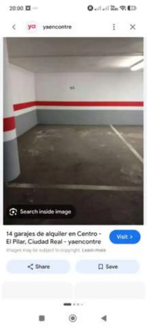 Parking of Garage for rent in Torrent