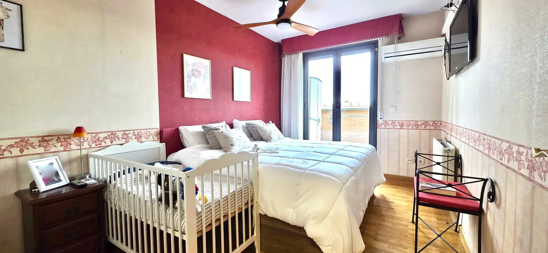 Bedroom of Flat for sale in Corella  with Air Conditioner and Terrace