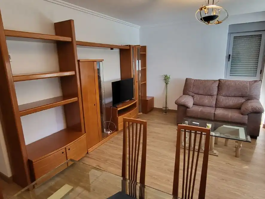 Sala d'estar de Pis de lloguer en Almería amb Aire condicionat, Calefacció i Parquet