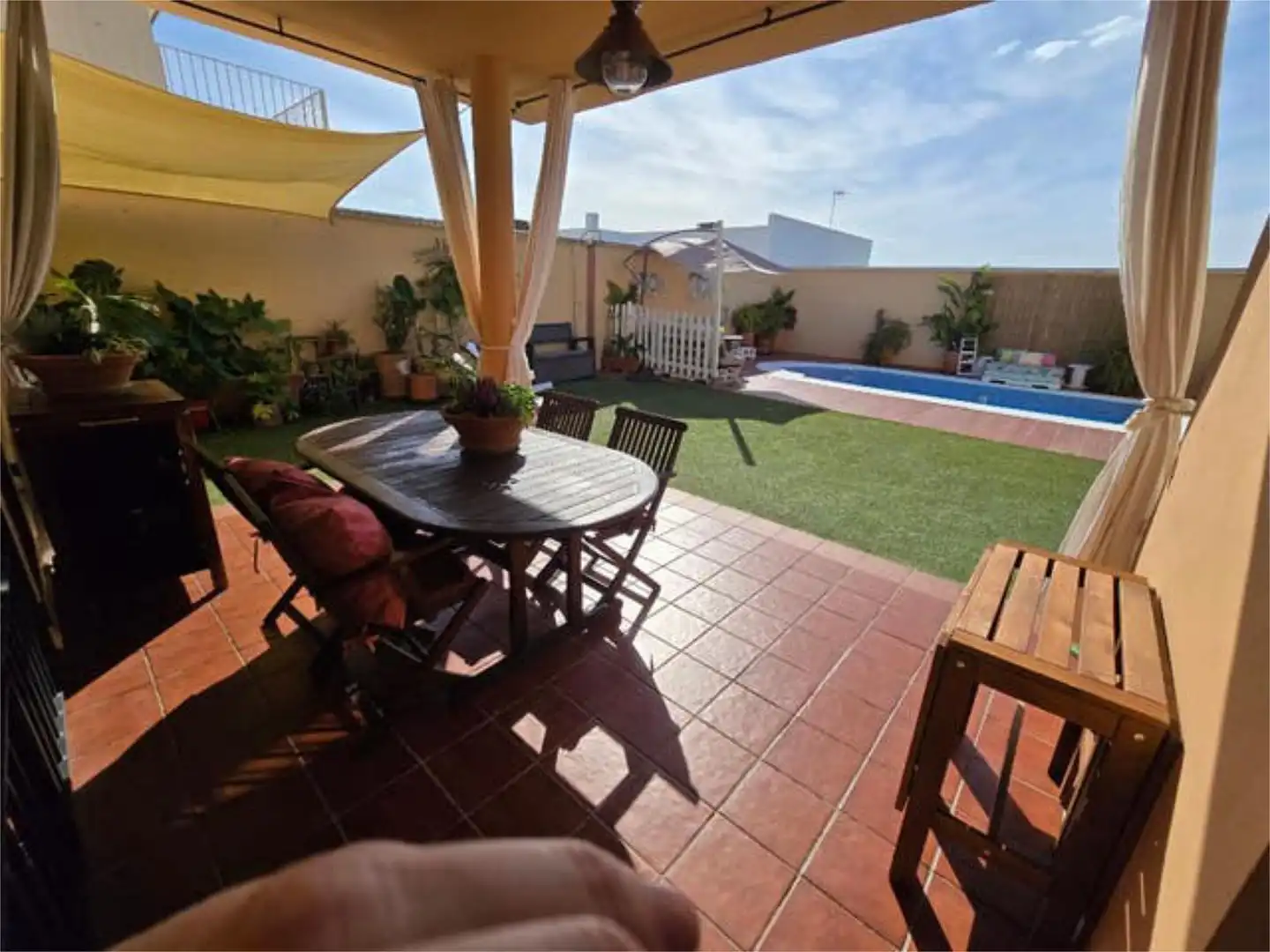 Casa adosada en venta en Los Molares Terraza de Casa adosada en venta en Los Molares con Jardín privado, Terraza y Trastero