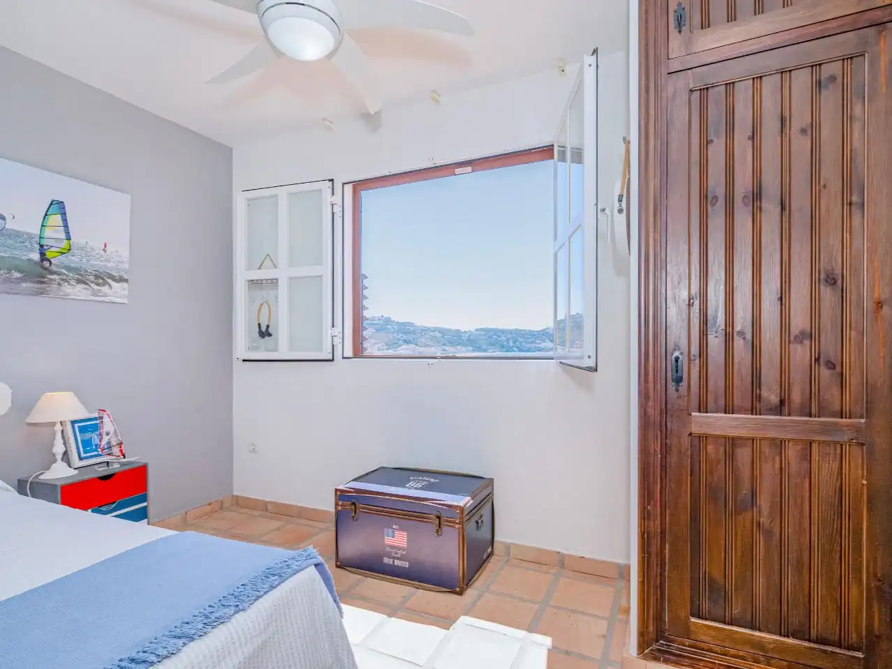 Bedroom of Flat for sale in Almuñécar  with Air Conditioner, Terrace and Swimming Pool