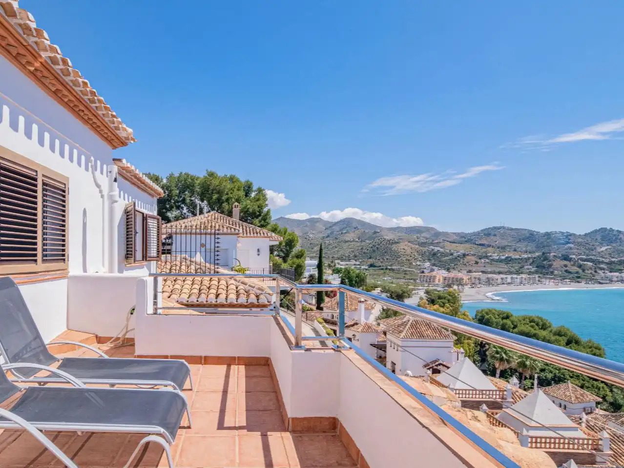 Terrace of Flat for sale in Almuñécar  with Air Conditioner, Terrace and Swimming Pool