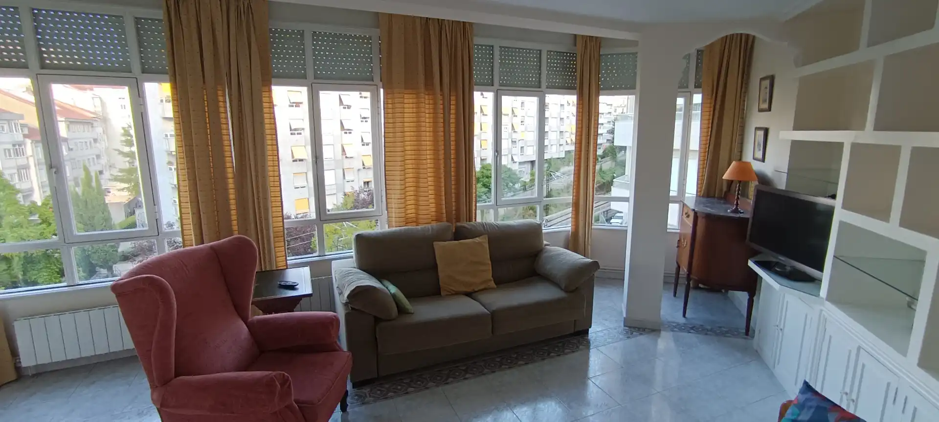 Flat for rent in Rúa a. Noriega Varela, 2, Centro Living room of Flat for rent in Ourense Capital with Balcony