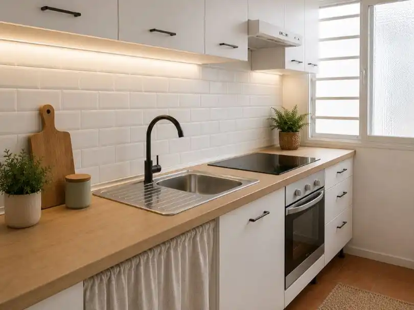 Piso en venta en Calle de los Cacereños, 41, Villaverde Alto Cocina de Piso en venta en Madrid con Terraza