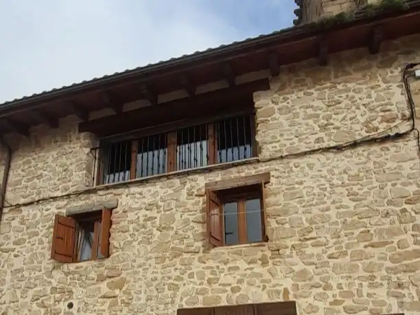 Vista exterior de Casa adosada de lloguer en Aberin amb Traster i Moblat