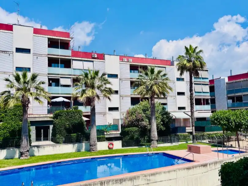 Flat for rent in Passatge de Sausset Les Pins, 6, Sentmenat Exterior view of Flat for rent in Sentmenat with Air Conditioner, Heating and Parquet flooring