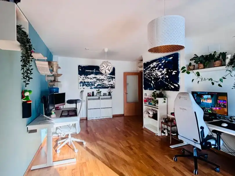 Flat for rent in Passatge de Sausset Les Pins, 6, Sentmenat Living room of Flat for rent in Sentmenat with Air Conditioner, Heating and Parquet flooring